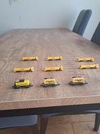 Shell wagons met bijpassende vrachtwagens N-spoor, Hobby en Vrije tijd, Modeltreinen | N-Spoor, Ophalen of Verzenden, Wagon