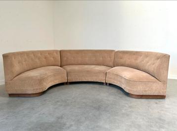 Vintage elementenbank Jaren 60 70 design midcentury retro beschikbaar voor biedingen