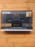 TDK MA-XG 60 metal cassette MAXG60, Cd's en Dvd's, Cassettebandjes, Overige genres, Ophalen of Verzenden, Onbespeeld, 1 bandje
