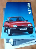 Ford Fiesta, folder, Boeken, Auto's | Folders en Tijdschriften, Ophalen of Verzenden, Zo goed als nieuw