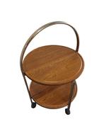 Vintage eikenhouten trolley, Huis en Inrichting, Barren, Ophalen, Gebruikt, Onbekend, Onbekend