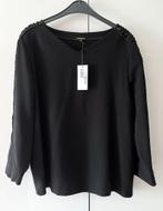 🌻Nieuwe zwarte blouse top met mooi detail Caroline Biss 42, Verzenden, Zwart, Maat 42/44 (L), Nieuw