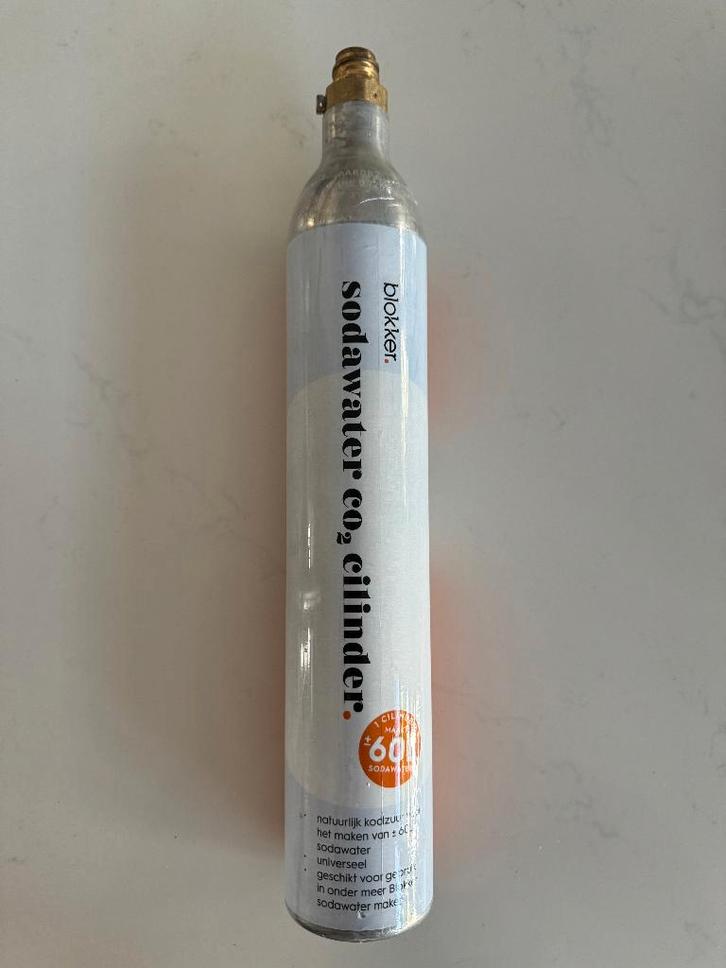 Blokker koolzuur cilinder fles vullen of ruilen € 5,00, Witgoed en Apparatuur, Bruiswatermachines, Nieuw, Ophalen of Verzenden