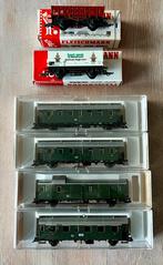 Fleischmann, diverse wagons in ovp, keurige staat!, Gelijkstroom, Fleischmann, Wagon, Ophalen of Verzenden