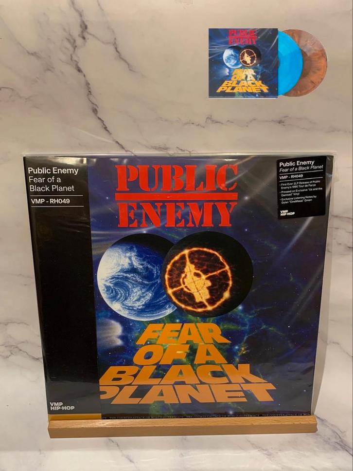 Public Enemy - Fear of a Black Planet VMP Editie, Cd's en Dvd's, Vinyl | Hiphop en Rap, Zo goed als nieuw, Voor 1985, 12 inch