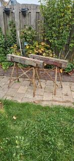 Gratis Ouderwetse schragen, Antiek en Kunst, Antiek | Gereedschap en Instrumenten, Ophalen
