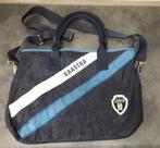Stoere blauwe "zeildoek" schoudertas van Gaastra, Ophalen of Verzenden, Gebruikt, Blauw, Overige merken