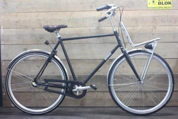 Union Flow herenfiets 3 versn. mat zwart met garantie beschikbaar voor biedingen