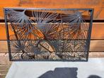 Metalen Wanddecoratie - Ginkgo/Tropisch, Ophalen of Verzenden, Nieuw