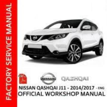 Nissan Qashcai J11 Workshop manual op DVD in PDF formaat beschikbaar voor biedingen