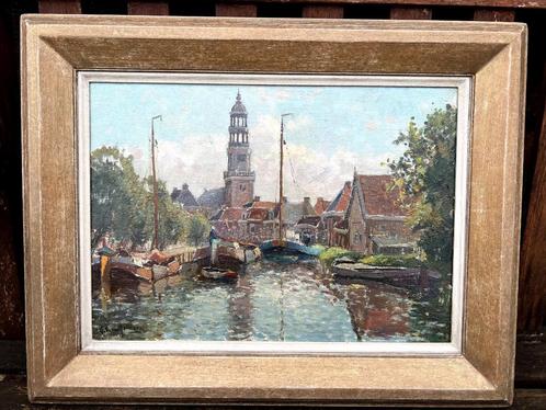Gerbrand Frederik Van Schagen(1880-1968), Oldeboorn, Antiek en Kunst, Kunst | Schilderijen | Klassiek, Verzenden
