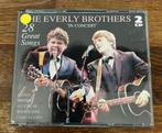 CD The Everly Brothers in Concert dubbel cd, Ophalen of Verzenden, 1980 tot 2000, Zo goed als nieuw, Boxset