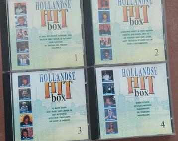 Hollandse Hit Box 4 CD 's beschikbaar voor biedingen