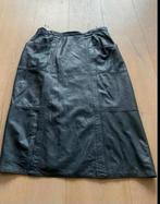 Leren rok M blauw nieuwstaat, Kleding | Dames, Maat 38/40 (M), Blauw, Ophalen of Verzenden, Zo goed als nieuw