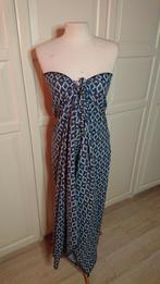 Diverse pareo sarong hamamtowel extra breed maat 50/52/54/56, Kleding | Dames, Badmode en Zwemkleding, Overige typen, Blauw, Ophalen of Verzenden