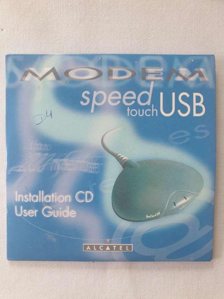 CD Installation / user guide Modem Alcatel Speed Touch USB, Computers en Software, Routers en Modems, Nieuw, Ophalen of Verzenden
