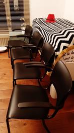 4 Ahrend stoelen, Huis en Inrichting, Ophalen, Gebruikt, Metaal, Ahrend