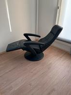 Luxe Fauteuil zoekt nieuwe billen, Huis en Inrichting, Fauteuils, Ophalen, Gebruikt, Leer, 50 tot 75 cm