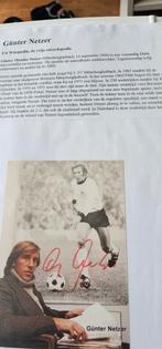 Handtekening Gunter Netzer - Duits Voetballegende, Boeken, Biografieën, Verzenden, Zo goed als nieuw, Gunter Netzer, Sport