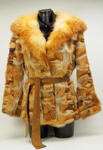 Bontjas vossenbont maat 36, Kleding | Dames, Jassen | Winter, Ophalen of Verzenden, Zo goed als nieuw, Maat 36 (S), Bruin