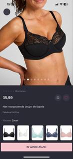 BH Set 100F - Zwart & Wit, Kleding | Dames, Ondergoed en Lingerie, Ophalen of Verzenden, Zwart, BH