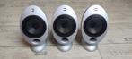KEF HTS 2001 Luidsprekers / Speakers / Eitjes - Dolby (3x), Audio, Tv en Foto, Overige merken, Front, Rear of Stereo speakers