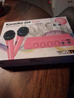 Tomtec Karaoke Set Pink - Zo Goed Als Nieuw!, Ophalen of Verzenden, Zo goed als nieuw, Complete set
