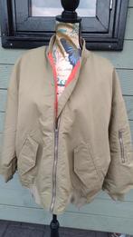 Zara jas oversized bomberjack groen M, Kleding | Dames, Maat 38/40 (M), Verzenden, Zara, Nieuw