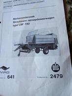 Test Strautmann. LBF 740 doseerwagen, Ophalen of Verzenden
