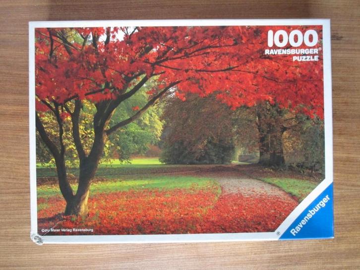 Nr.105: Prachtige Puzzel van Ravensburger Herfst bos No: 15, Hobby en Vrije tijd, Denksport en Puzzels, Zo goed als nieuw, Legpuzzel