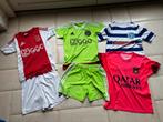 Voetbalshirts en broekjes maat 128-140, Ophalen of Verzenden, Gebruikt, Jongen