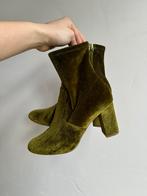 Groene Steve Madden laarsjes met hak maat 38, Groen, Lage of Enkellaarzen, Ophalen of Verzenden, Steve Madden