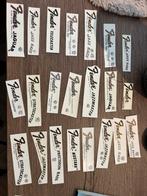 Fender /musicman logos voor gitaar /basgitaar, Muziek en Instrumenten, Versterkers | Bas en Gitaar, Ophalen of Verzenden, Zo goed als nieuw