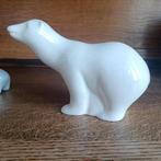 vintage porseleinen beeldjes ijsbeer ijsberen retro beer, Verzamelen, Beelden en Beeldjes, Ophalen of Verzenden, Gebruikt, Dier