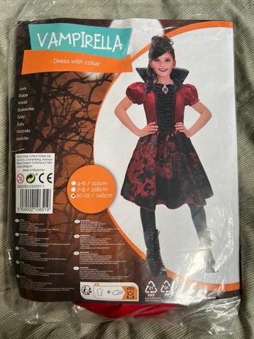 Vampire jurk mt 146 halloween/ carnaval beschikbaar voor biedingen