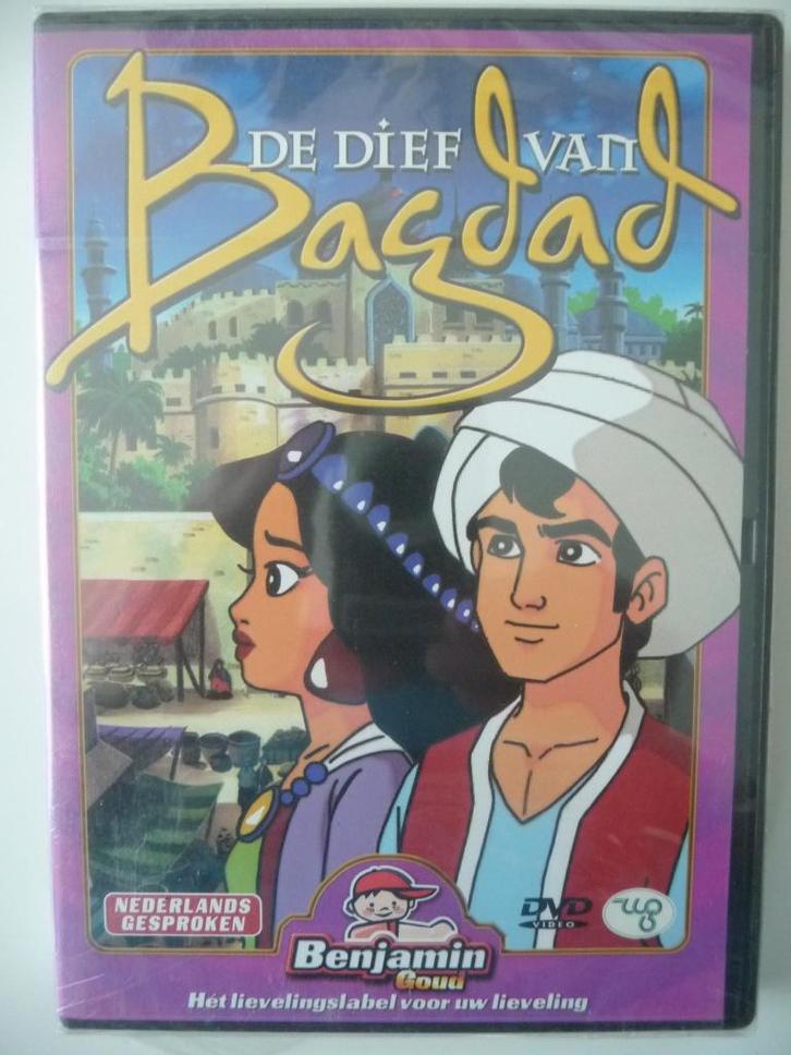 04D: De dief van Bagdad (in plastic), Cd's en Dvd's, Dvd's | Tekenfilms en Animatie, Nieuw in verpakking, Europees, Alle leeftijden