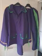 Paars carnavalspak, Ophalen of Verzenden, Zo goed als nieuw, Maat 38/40 (M), Carnaval