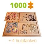 JOGO Puzzelplank 1000 stukjes  | Sinterklaas en Kerst TIP!, Hobby en Vrije tijd, Denksport en Puzzels, Ophalen of Verzenden, 500 t/m 1500 stukjes