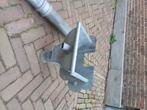 zinken vergaarbak plus afvoer 2m, Doe-het-zelf en Verbouw, Buizen en Afvoer, Ophalen, Afvoer, Gebruikt, 60 tot 80 mm