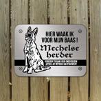 Waarschuwingsbord Mechelaar Mechelse Herder, Dieren en Toebehoren, Honden-accessoires, Ophalen of Verzenden