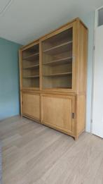 Houten kast, 2-delige buffetkast, met schuifdeuren, Ophalen, 150 tot 200 cm, Modern, 25 tot 50 cm