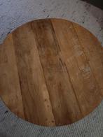 Salontafel mangohout, Ophalen, 50 tot 100 cm, Rond, 50 tot 100 cm