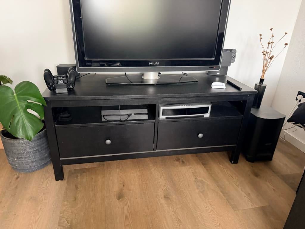 Tv meubel - 128x48x56cm, Ophalen, Overige materialen, Gebruikt, 100 tot 150 cm