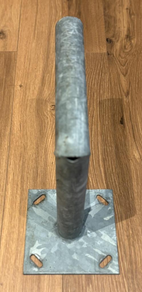 Muurbeugel, Doe-het-zelf en Verbouw, IJzerwaren en Bevestigingsmiddelen, Gebruikt, Rvs, Ophalen of Verzenden