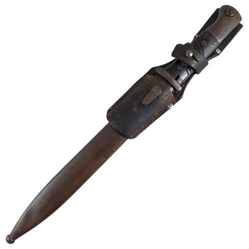 Wehrmacht - Seitengewehr 98K (nummergelijk), Verzamelen, Militaria | Tweede Wereldoorlog, Landmacht, Mes of Dolk, Duitsland, Ophalen of Verzenden