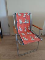 Leuk kinderklapstoeltje met poedels, Gebruikt, Vintage, Ophalen of Verzenden, Stof