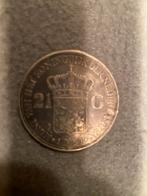 Zilveren 2,5 Gulden Wilhelmina 1929, Ophalen of Verzenden, Zilver, Losse munt