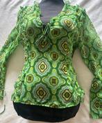 Gloednieuwe licht transparante groene ZARA blouse. Maat L., Kleding | Dames, Blouses en Tunieken, Zara, Maat 42/44 (L), Nieuw