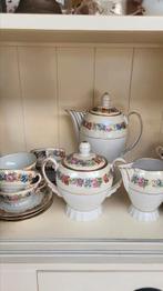 Limoges brocante thee/koffieservies, Antiek en Kunst, Antiek | Servies compleet, Ophalen of Verzenden