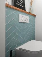 Turquoise tegels 7.5 x 30 cm - Nieuw in doos (24 stuks), Doe-het-zelf en Verbouw, Tegels, Ophalen, Nieuw, Minder dan 20 cm, 20 tot 40 cm